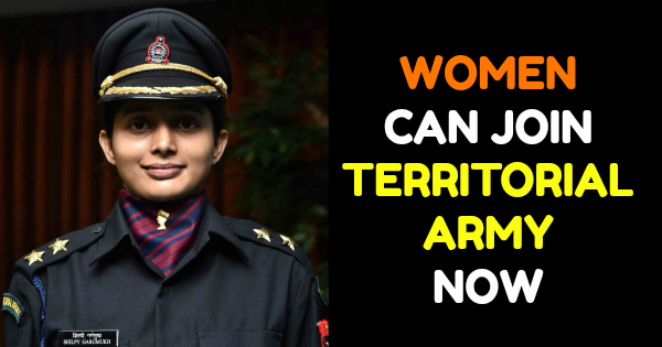 WOMEN CAN JOIN TERRITORIAL ARMY NOW