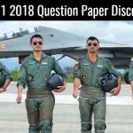 AFCAT 1 2018 Question Paper Discussion