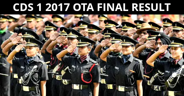CDS 1 2017 OTA Final Result