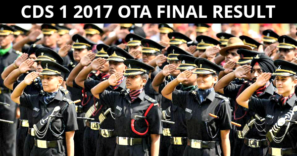 CDS 1 2017 OTA Final Result