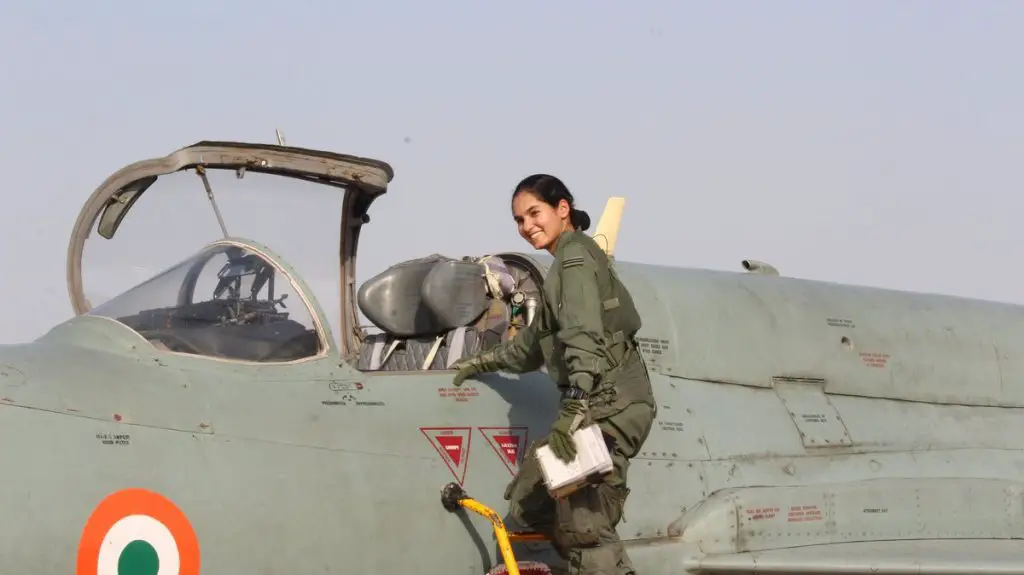 Flying Officer Avani Chaturvedi