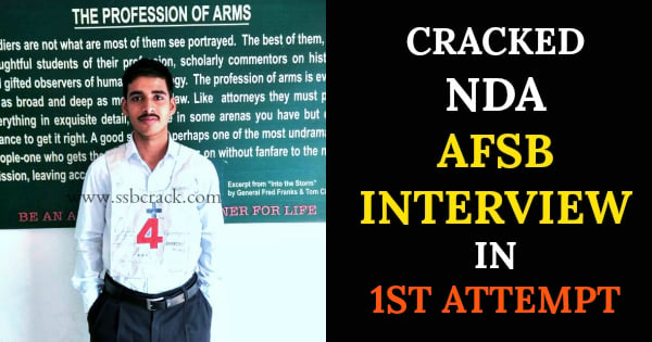 CRACKED NDA AFSB INTERVIEW IN 1ST ATTEMPT