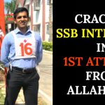 CRACKED SSB INTERVIEW IN 1ST ATTEMPT FROM ALLAHABAD
