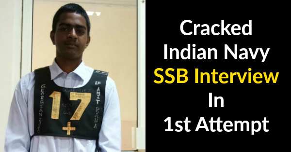 Cracked Indian Navy SSB Interview In 1st Attempt