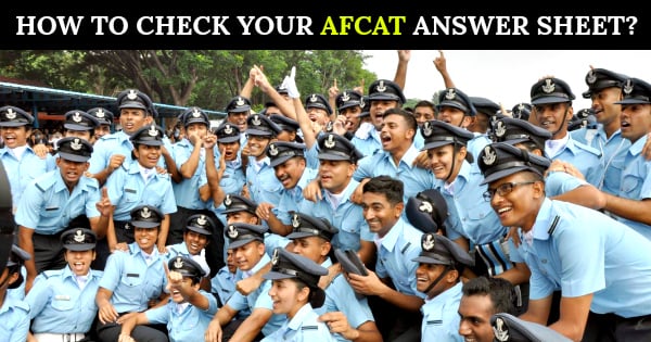 HOW TO CHECK YOUR AFCAT ANSWER SHEET