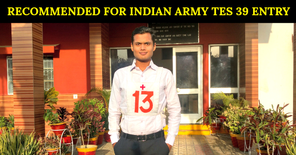 RECOMMENDED FOR INDIAN ARMY TES 39 ENTRY
