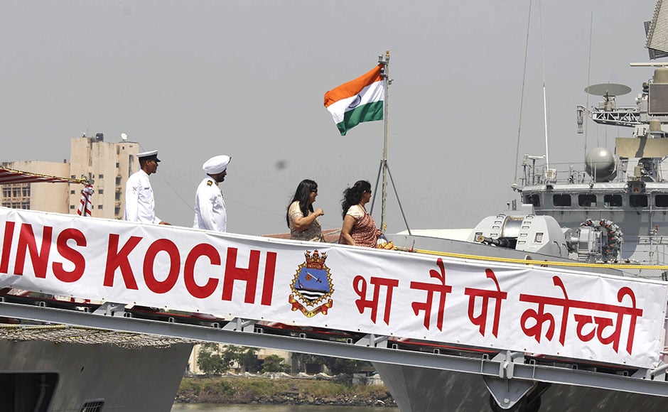 INS Kochi Commissioned