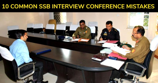 10 COMMON SSB INTERVIEW CONFERENCE MISTAKES