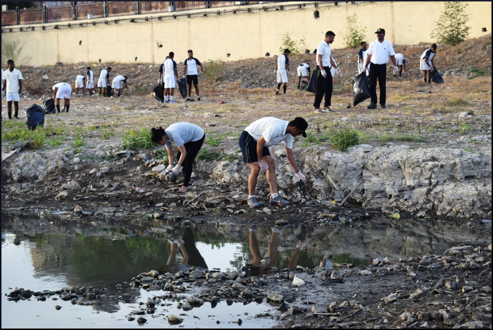 Cleaning Plastics from Surroundings