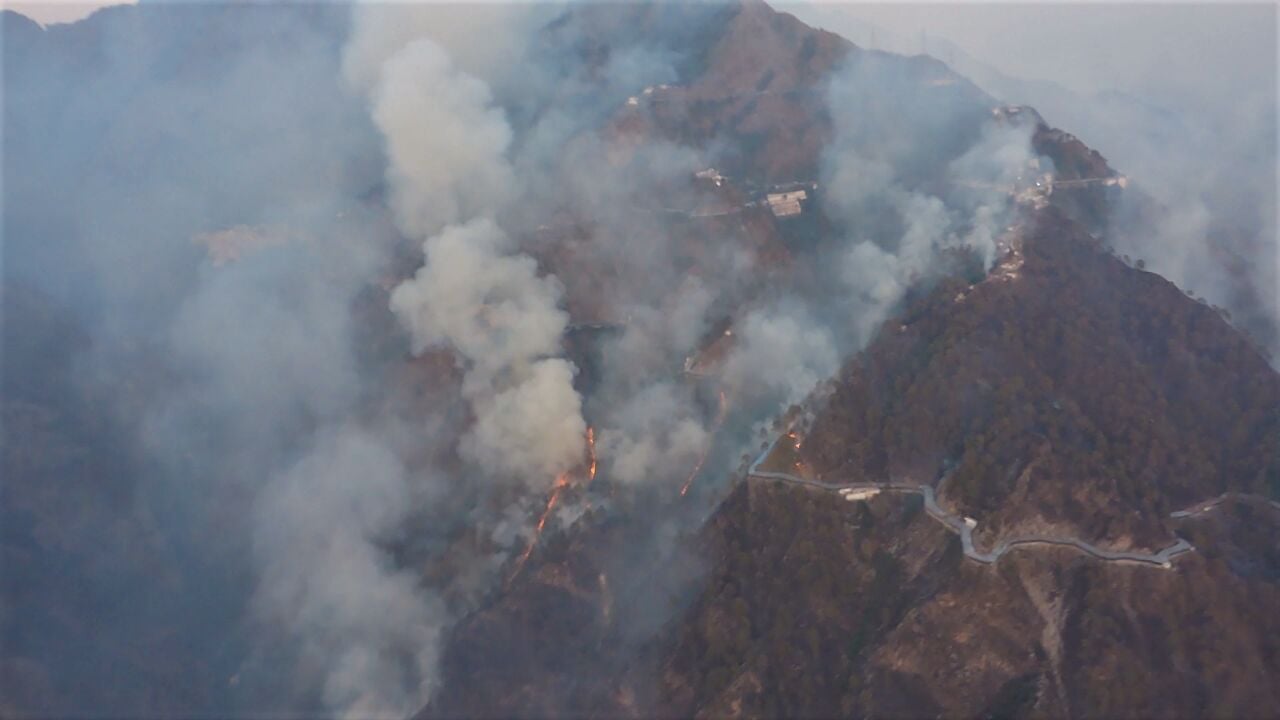 Containing Katra Forest Fire