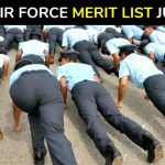 INDIAN AIR FORCE MERIT LIST JULY 2018