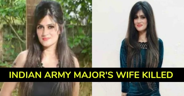 INDIAN ARMY MAJOR'S WIFE KILLED