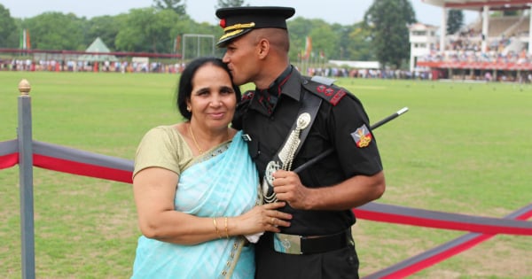 Lt. Hitesh Kumar Kargil Martyr’s Son