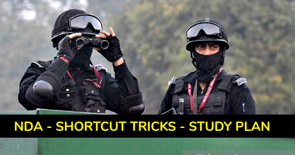 NDA - SHORTCUT TRICKS - STUDY PLAN