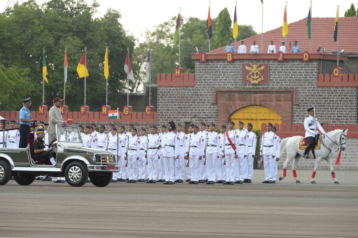 President Reviewing the parade