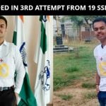 RECOMMENDED IN 3RD ATTEMPT FROM 19 SSB ALLAHABAD