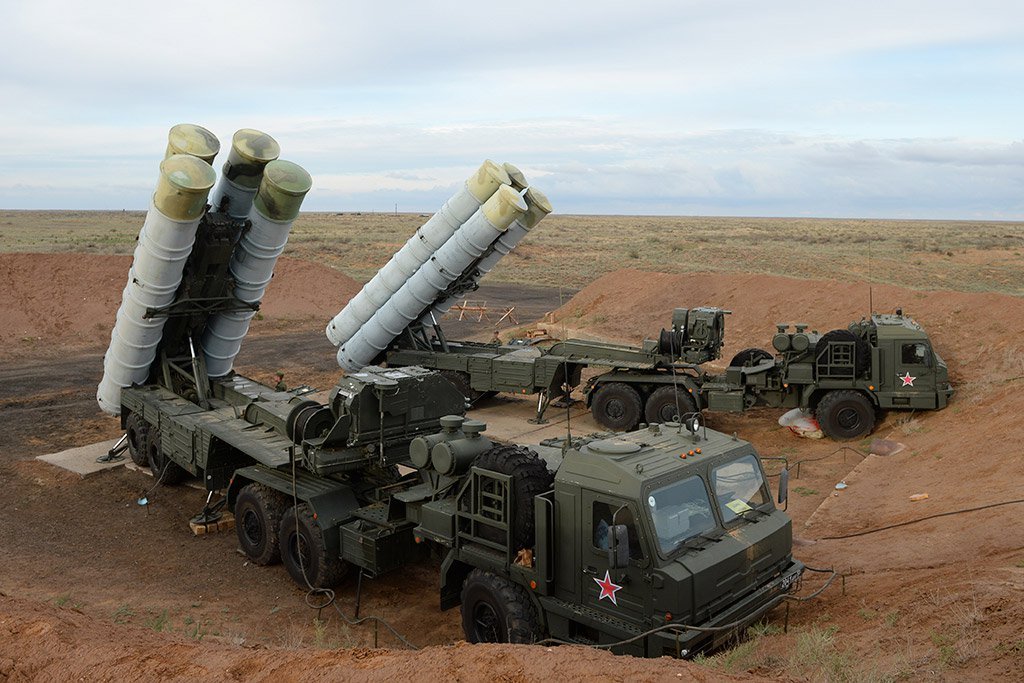 S-400 Triumf Stationed at an Undisclosed location