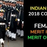 Female Defence Aspirants merit list