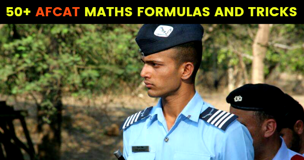 50+ AFCAT MATHS FORMULAS AND TRICKS