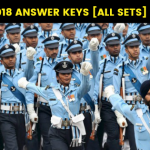 AFCAT 2 2018 ANSWER KEYS ALL SETS UPDATED