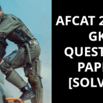 AFCAT 2 2018 GK QUESTION PAPER [SOLVED]