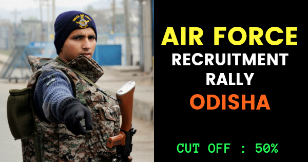 AIR FORCE RECRUITMENT RALLY ODISHA