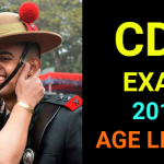 CDS EXAM 2019 AGE LIMITS