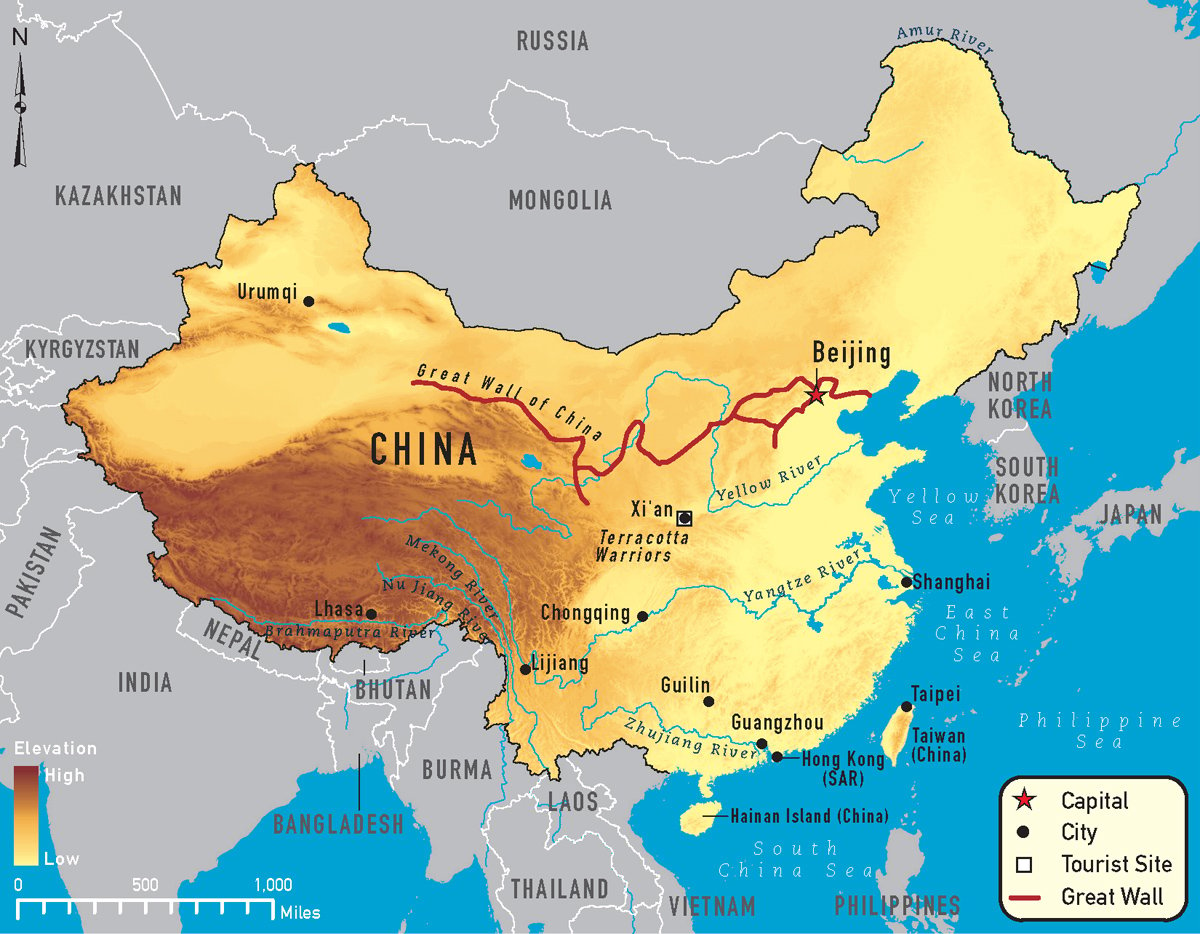 China and neighbouring countries