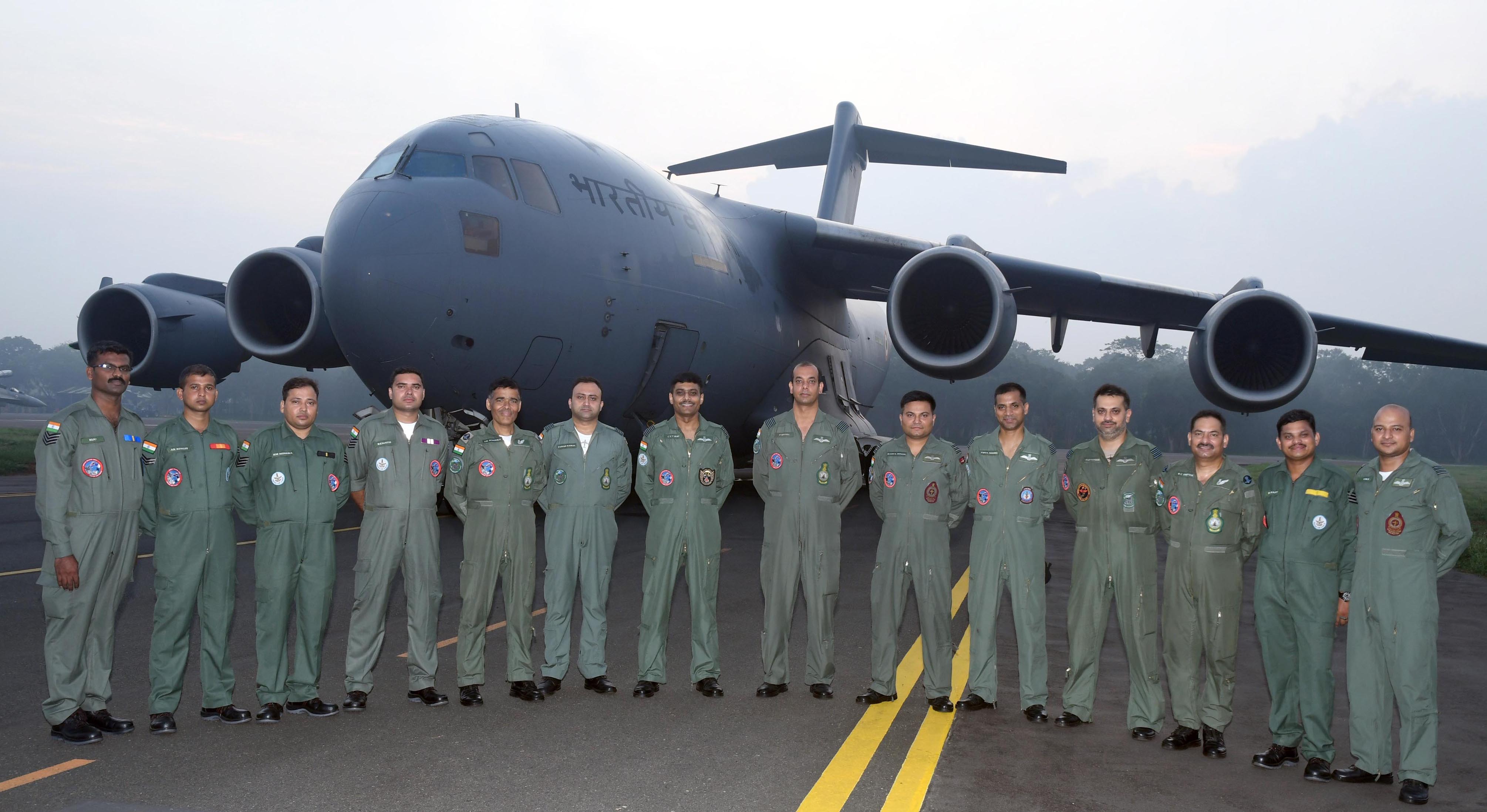 IAF C-17 Aircraft During 'Pitch Black-2018'