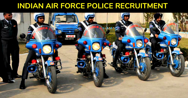 INDIAN AIR FORCE POLICE RECRUITMENT ASSAM