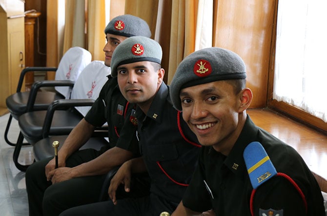 Indian Military Academy Cadets