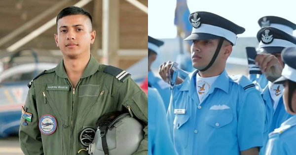 Flying Officer Kartik Thakur