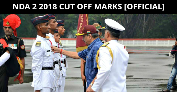 NDA 2 2018 CUT OFF MARKS [OFFICIAL]