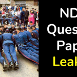 NDA Question Paper Leaked