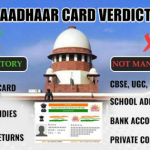 aadhaar card verdict