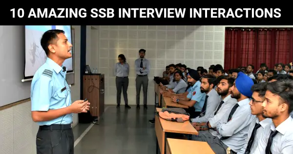 10 AMAZING SSB INTERVIEW INTERACTIONS