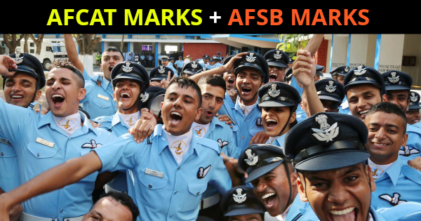 AFCAT MARKS + AFSB MARKS