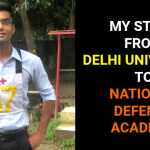 DELHI UNIVERSITY TO NATIONAL DEFENCE ACADEMY