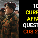 CURRENT AFFAIRS CDS EXAM