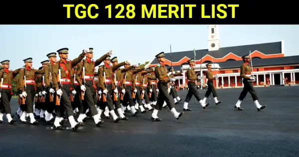 TGC 128 MERIT LIST