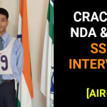 CRACKED NDA TES SSB INTERVIEW