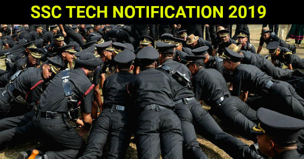 SSC TECH NOTIFICATION 2019