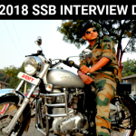 CDS 2 2018 SSB INTERVIEW DATES