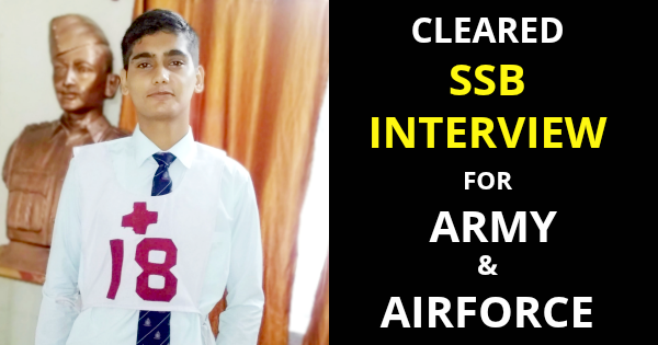 CLEARED SSB INTERVIEW FOR ARMY & AIRFORCE