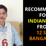 RECOMMENDED FOR INDIAN NAVY FROM 12 SSB BANGALORE