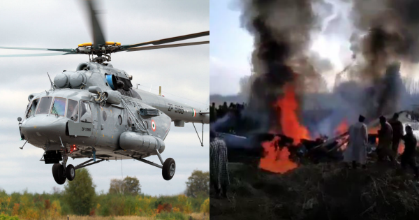 Mi-17 V5 Helicopter Crashed