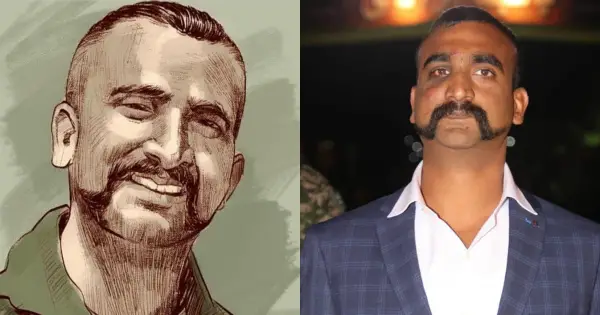 FreeSoulToons: Digital Caricature - Wing Commander Abhinandan Varthaman