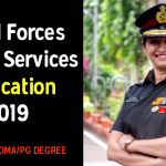 Armed Forces Medical Services Notification 2019