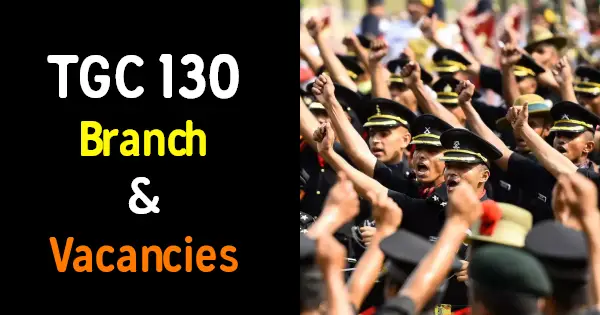 TGC 130 Branch & Vacancies