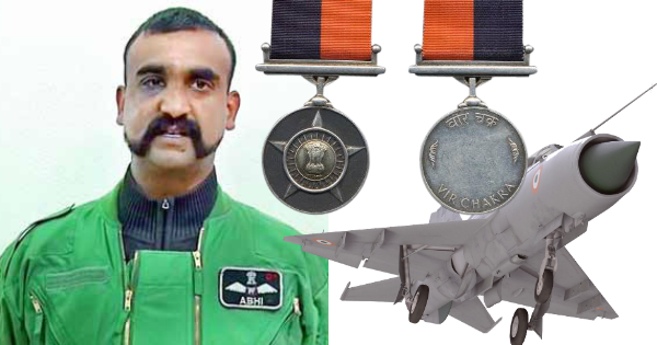 Wg Cdr Abhinandan Recommended For Vir Chakra By IAF